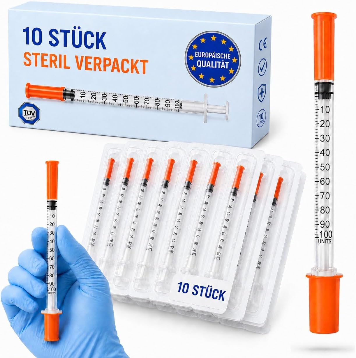 U-100 Insulinspritzen